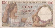 France 100 Francs Sully - 02-05-1940 - Serial K.10324