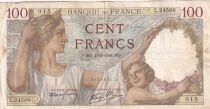 France 100 Francs Sully - 02-10-1941 Serial L.24568
