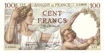 France 100 Francs Sully - 02.10.1941 - Serial G.24605 - Fay.26.58