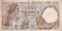 France 100 francs Sully - 07-11-1940 - Serial C.16121