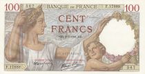 France 100 Francs Sully - 09-01-1941 - Serial F.17888