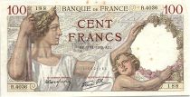 France 100 Francs Sully - 09-11-1939 Serial R.4036 - VF