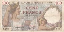 France 100 Francs Sully - 12-10-1939 - S&eacute;rie U.2765