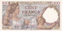 France 100 Francs Sully - 19-03-1942 - Serial P.29390