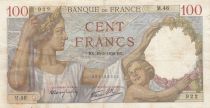 France 100 Francs Sully - 19-05-1939 - Serial M.46