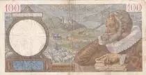 France 100 Francs Sully - 20-11-1941 - Serial Q.25913