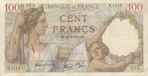 France 100 francs Sully - 21-09-1939 - Serial N.1113