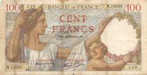 France 100 Francs Sully - 22-08-1940 Série M.14550 - TB+