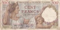 France 100 Francs Sully - 24-10-1940 - Serial A.15525