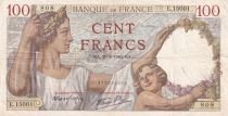 France 100 Francs Sully - 26-09-1940 - Serial E.15001
