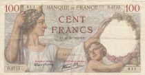 France 100 Francs Sully - 26-10-1939 - Serial D.3715