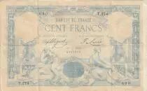 France 100 Francs Type 1882 - 31-01-1883 - S&eacute;rie T.274 - TTB