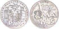 France 100 Francs Victoire 8 Mai 1945 - 1995