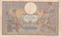 France 100 Francs Women and childs - 11-04-1921 -  Serial Z.7494