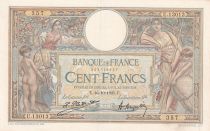 France 100 Francs Women and childs - 16-10-1925 - Serial U.13013