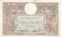 France 100 Francs Women and childs - 21-10-1937 Serial N.55762