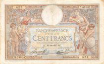 France 100 Francs Women and childs - 21-10-1937 Serial N.55935 - VF