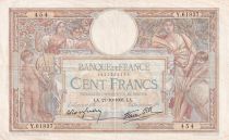 France 100 Francs Women and childs - 27-10-1938 - Serial Y.61837