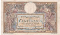 France 100 Francs Women and childs - 28-02-1921 -  Serial D.7355