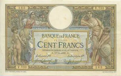 France 100 Francs Women with child - 1909