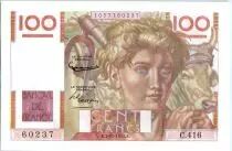 France 100 Francs Young farmer - 1951  - C.416