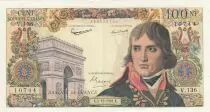 France 100 NF - Bonaparte - 05-10-1961 - Serial V.136