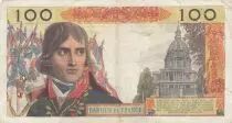 France 100 NF Bonaparte - 01-06-1962 - Serial V.157