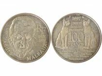 France 100 Silver Francs, Malraux - 1997 Pessac