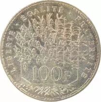 France 100 Silver Francs, Pantheon - 1988 Pessac