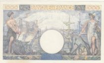France 1000 Francs - 13-07-1944 Serial Q.4009 - P.96 - AU