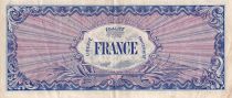 France 1000 Francs - Allied Military Currency - 1945 - Serial 3 - VF - P.125