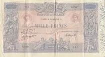 France 1000 Francs - Blue and pink - 31-05-1926 - Serial D.2407