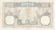France 1000 Francs - Ceres and Mercury - 09/12/1937 - Series S.3091