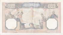 France 1000 Francs - Ceres and Mercury - 18-07-1940 - Serial S.10348 - P.90