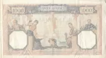 France 1000 Francs - Ceres and Mercury - 20-06-1940 - Serial J.9894