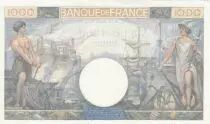 France 1000 Francs - Commerce and Industry - 20-07-1944 - Serial V.4684 - P.96a