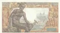 France 1000 Francs - Deesse Demeter - 05-11-1942 - Serial Y.1857