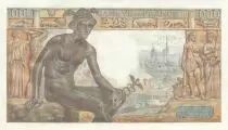 France 1000 Francs - Deesse Demeter - 28-01-1943 - Serial Z.3568