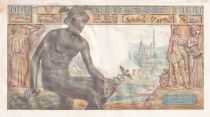 France 1000 Francs - Demeter - 07-01-1943 - Serial G.2988 - P.102