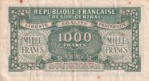 France 1000 Francs - Marianne - 1945-  Letter A - VF - P.107