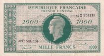 France 1000 Francs - Marianne - 1945-  Letter D - VF.13.01