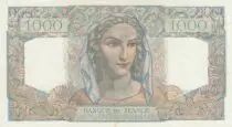 France 1000 Francs - Minerva and Hercules - 03-11-1949 - Serial X.609