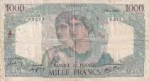 France 1000 Francs - Minerva and Hercules - 16-05-1945 - Serial C.277 - F - P.130a