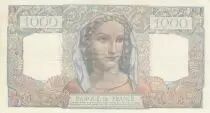 France 1000 Francs - Minerva and Hercules - 22-11-1945 - Serial W.128