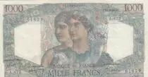 France 1000 Francs - Minerva and Hercules - 26-08-1948 - Serial A.473