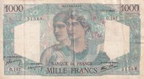 France 1000 Francs - Minerve et Hercule - 17-01-1946 - Série O.187 - F.41.10