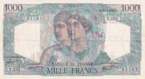 France 1000 Francs - Minerve et Hercule - 25-04-1946 - Serial V.252 - F.41.13