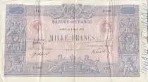 France 1000 Francs - Pink and blue - 08-04-1915 - Serial D.906