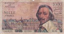 France 1000 Francs - Richelieu - 07-01-1954 - Série M.32 - F.42.04
