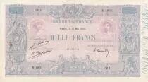 France 1000 Francs - Rose and Blue - 16-05-1925 - Serial R.1931 - P.67